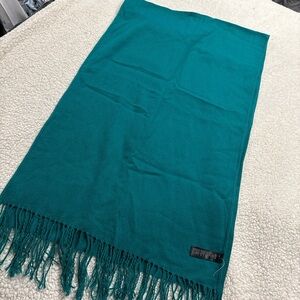 Turquoise scarf